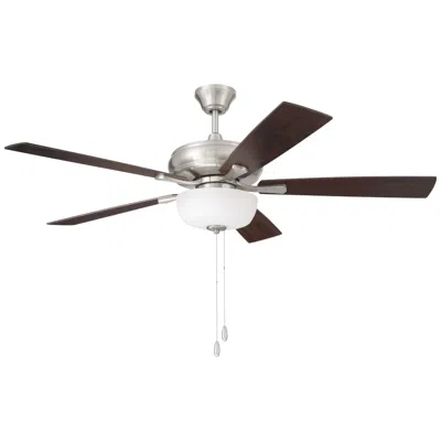 Craftmade 52" Ceiling Fan In Silver