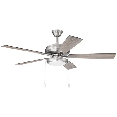 Craftmade 52" Ceiling Fan In Silver