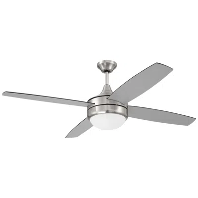 Craftmade 52"  Phaze Ii 4-blade Led Ceiling Fan With Wall Control