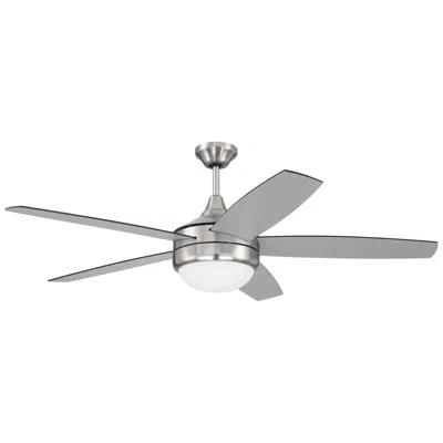 Craftmade 52"  Phaze Ii Brushed Nickel Led Ceiling Fan