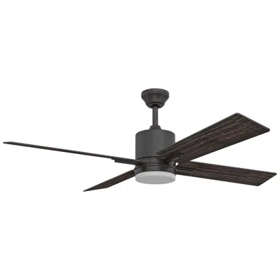 Craftmade 52"  Teana Espresso Led Ceiling Fan With Wall Control