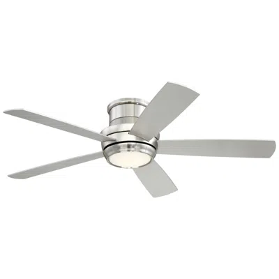 Craftmade 52"  Tempo Hugger Ceiling Fan With Led Light And Remote