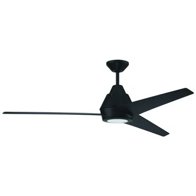 Craftmade 56" Acadian Indoor/outdoor (wet) In Flat Black W/ Flat Black Blades