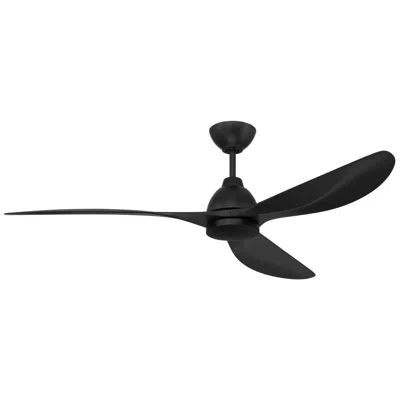 Craftmade 56" Ceiling Fan With Light Kit In Black