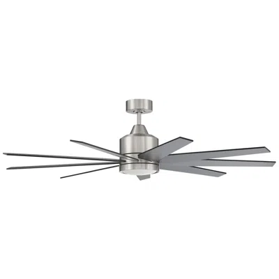 Craftmade 60" Ceiling Fan W/dc Motor, Blades, Led Light Kit