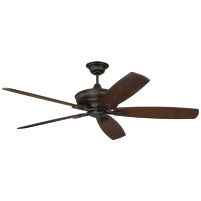Craftmade 60"  Santori Espresso Outdoor Ceiling Fan With Remote