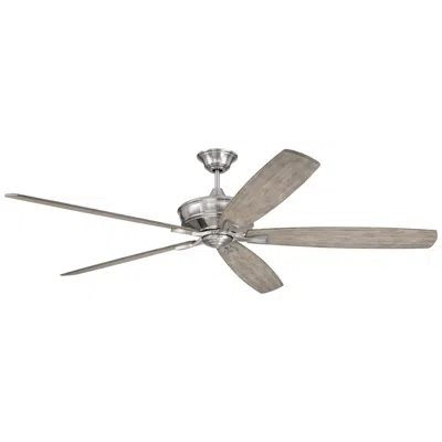 Craftmade 72"  Santori Brushed Nickel Indoor Ceiling Fan With Remote