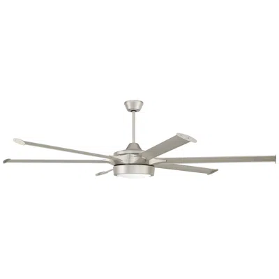 Craftmade 78"  Prost Painted Nickel Led Smart Ceiling Fan