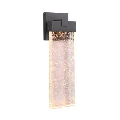 Craftmade Aria Textured Matte Black 1 - Bulb Integrated Led Outdoor Armed Sconce
