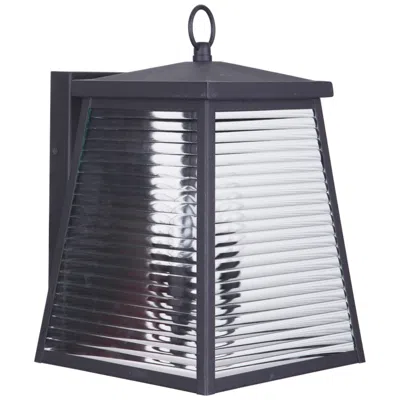 Craftmade Armstrong 13 1/4" High Midnight Outdoor Wall Light