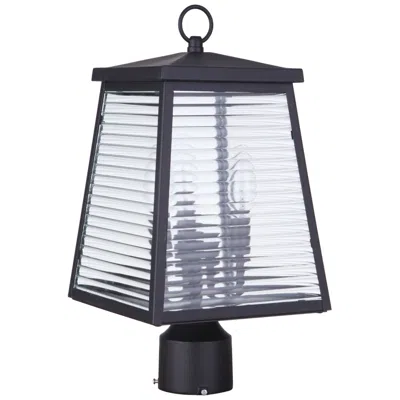 Craftmade Armstrong 16 1/4" High Midnight Outdoor Post Light