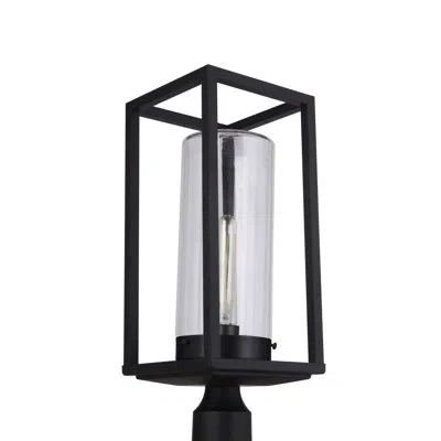 Craftmade Black 1 -light 17.38" H Hardwired Lantern Head