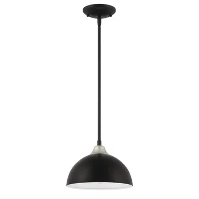 Craftmade Black 1-bulb 15.88" H Outdoor Pendant