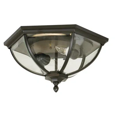 Craftmade Britannia 2 - Light 15" Flush Mount In Bronze