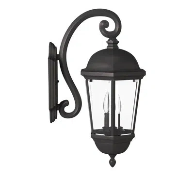 Craftmade Britannia 3-light Outdoor Wall Lantern In Bronze