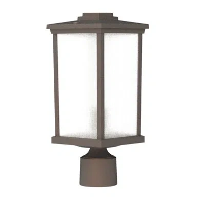Craftmade Composite Lanterns 1-light 15" H Hardwired Lantern Head In Bronze