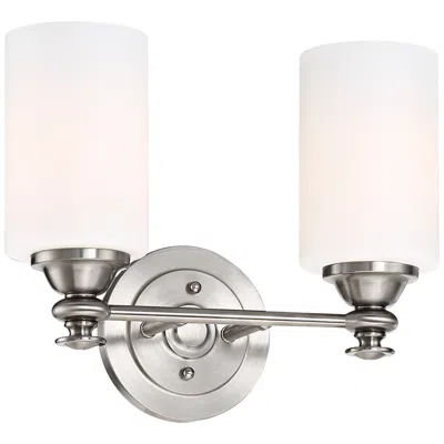 Craftmade Dardyn 13 1/4" High Brushed Nickel 2-light Wall Sconce