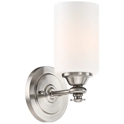 Craftmade Dardyn 13 1/4" High Brushed Polished Nickel Sconce