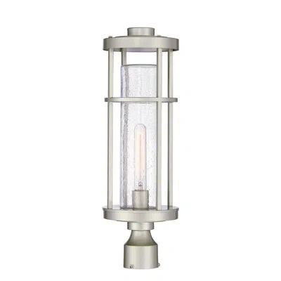 Craftmade Encompass 1 -light 22.38" H Hardwired Lantern Head In Satin Aluminum