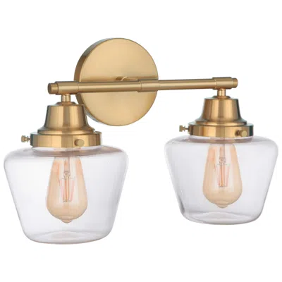 Craftmade Essex 2 Light Vanity In Satin Brass