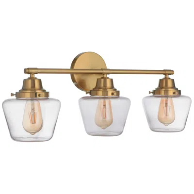 Craftmade Essex 3 Light Vanity In Satin Brass