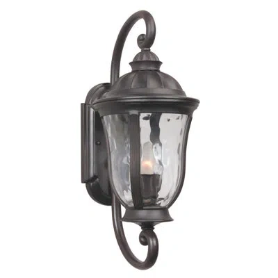 Craftmade Frances 1 - Bulb Outdoor Wall Lantern In Bronze