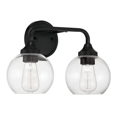 Craftmade Glenda 2 - Light Vanity Light In Black
