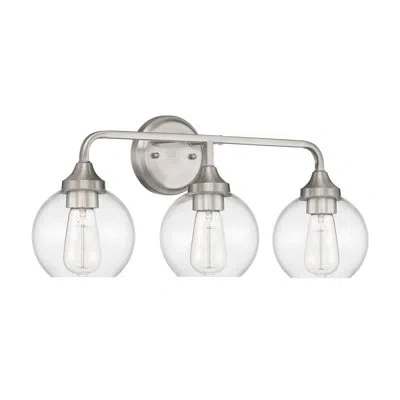 Craftmade Glenda 3 - Light Vanity Light In Brushed Nickel