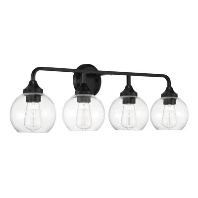 Craftmade Glenda 4 - Light Vanity Light In Black