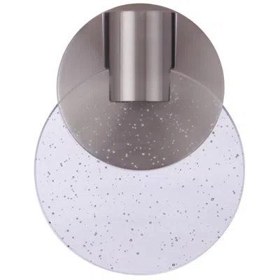 Craftmade Glisten 1 Light Led In Brushed Polished Nickel  Wall Sconce