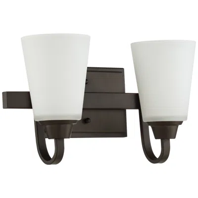 Craftmade Grace 2 Light Vanity In Espresso
