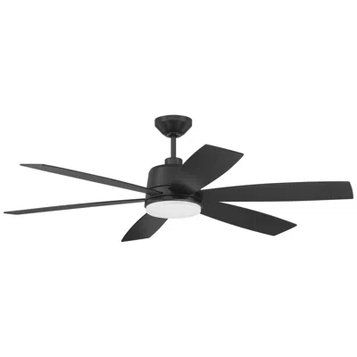 Craftmade Hgn54fb6-nwf Hogan In Black