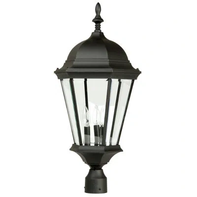 Craftmade Huitt 1 -light 27.5" H Hardwired Lantern Head In Matte Black