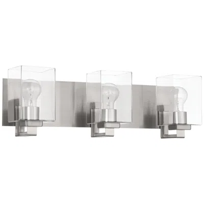 Craftmade Mcclane 24 1/4" Wide 3-light Nickel Finish Bath Light
