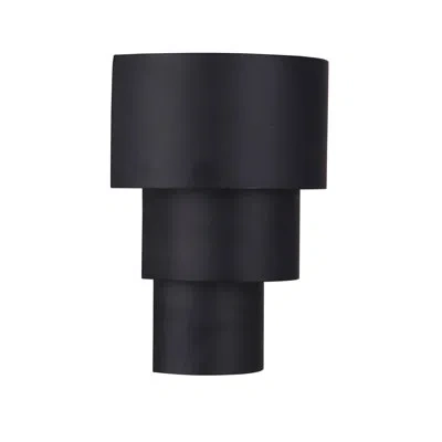 Craftmade Outdoor Pocket Lantern Led Wall Light In Black