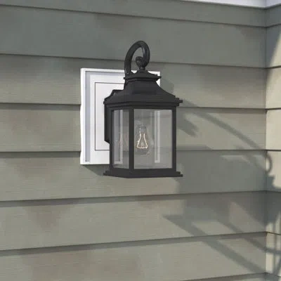 Craftmade Outdoor Wall Lantern In Midnight