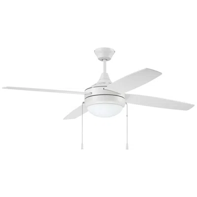 Craftmade Phaze Energy Star White 4-blade Pull Chain Ceiling Fan