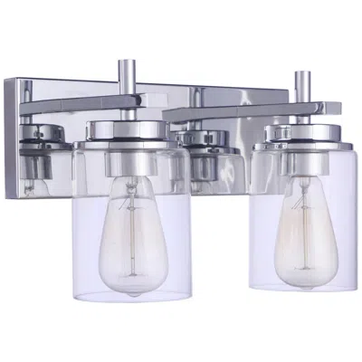 Craftmade Reeves 2 Light Vanity In Chrome