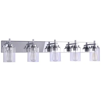 Craftmade Reeves 5 Light Vanity In Chrome