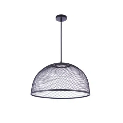 Craftmade Sculptural Statement Pendants 1 - Light Dome Led Pendant In Matte Black