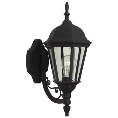 Craftmade Straight Glass Outdoor Wall Lantern