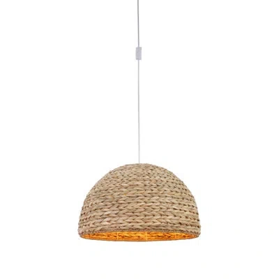 Craftmade Swag Pendant 1 - Light Single Dome Pendant In Brown