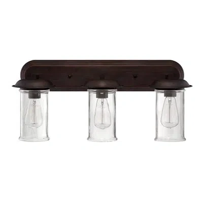 Craftmade Thornton 3-light Bronze Vanity Light In Aged Bronze Brushed