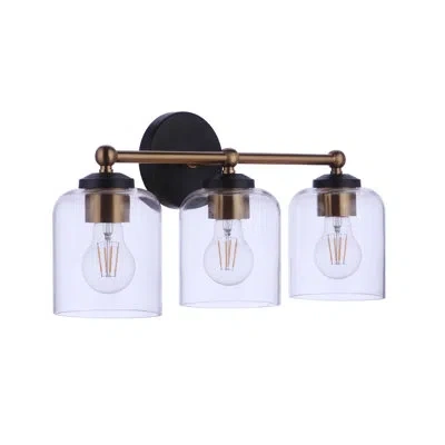 Craftmade Vanity 9" H X 18.5" W X 6.25" D In Satin Brass