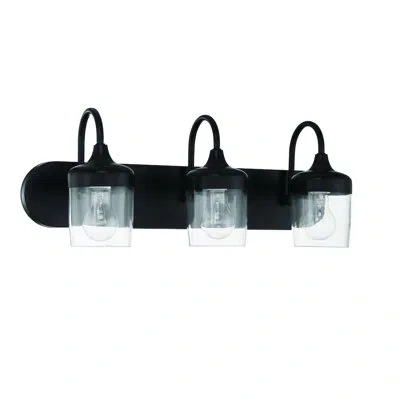 Craftmade Vanity In Matte Black
