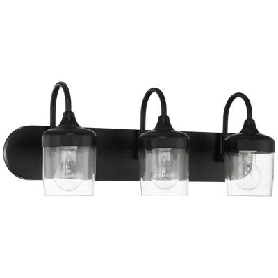 Craftmade Wrenn 3 Light Vanity In Flat Black