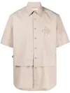 Craig Green Appliqué Short Sleeve T-shirt In Nude
