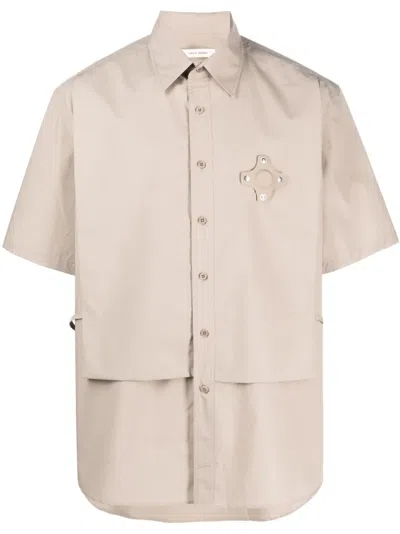 Craig Green Appliqué Short Sleeve T-shirt In Nude