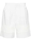 Craig Green Barrel Cotton Bermuda Shorts In White
