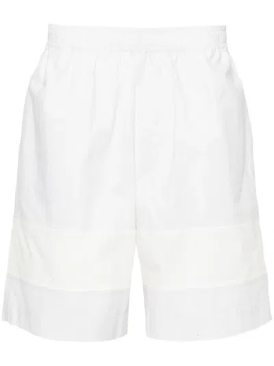 Craig Green Barrel Cotton Bermuda Shorts In White